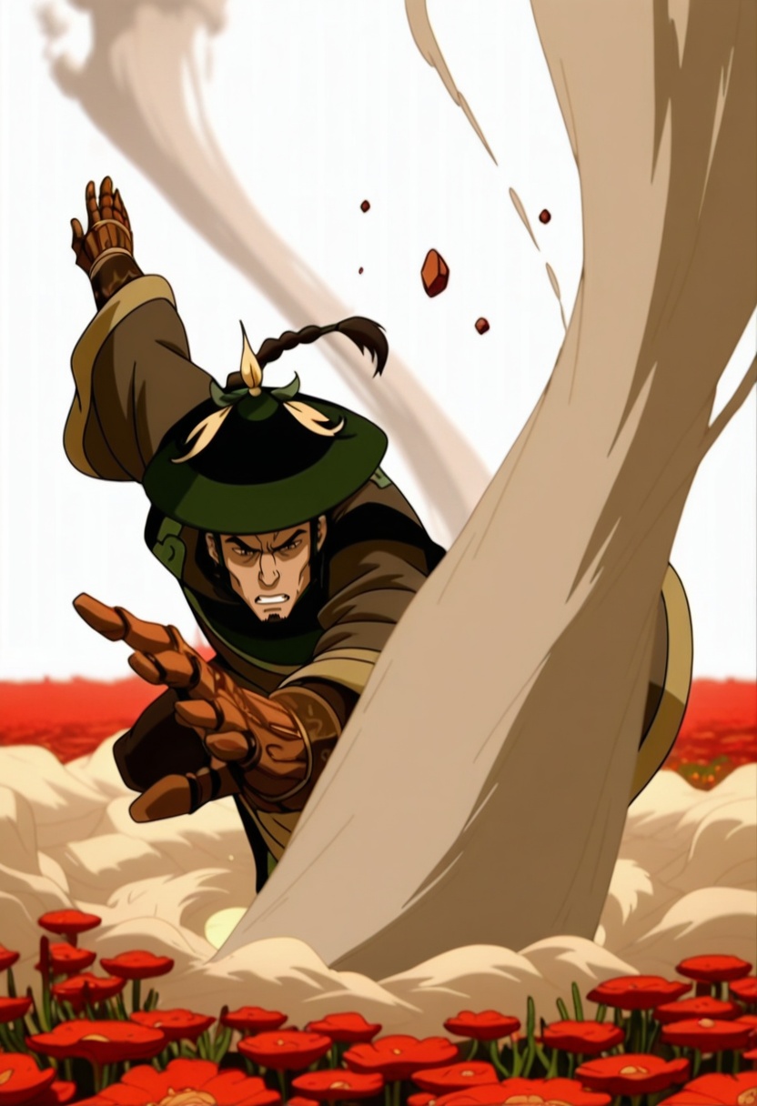 In the avatar TV animation style,  Daili_Agent,  1boy on Tensor.Art