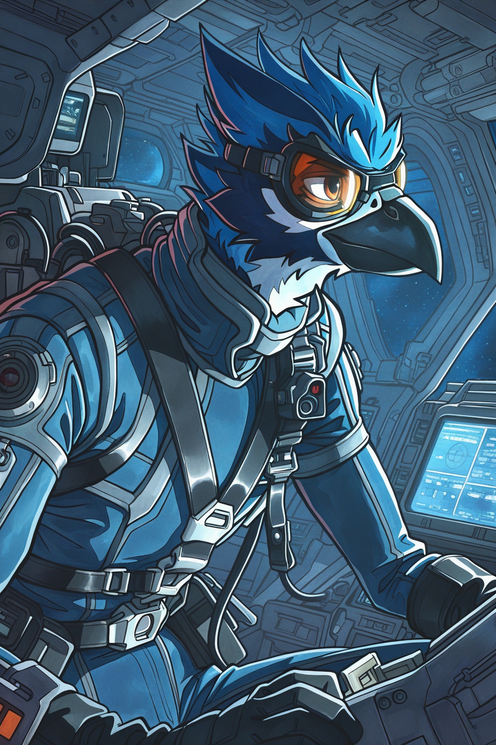 solo,  1boyBREAKmale:1.35,  anthro on Tensor.Art