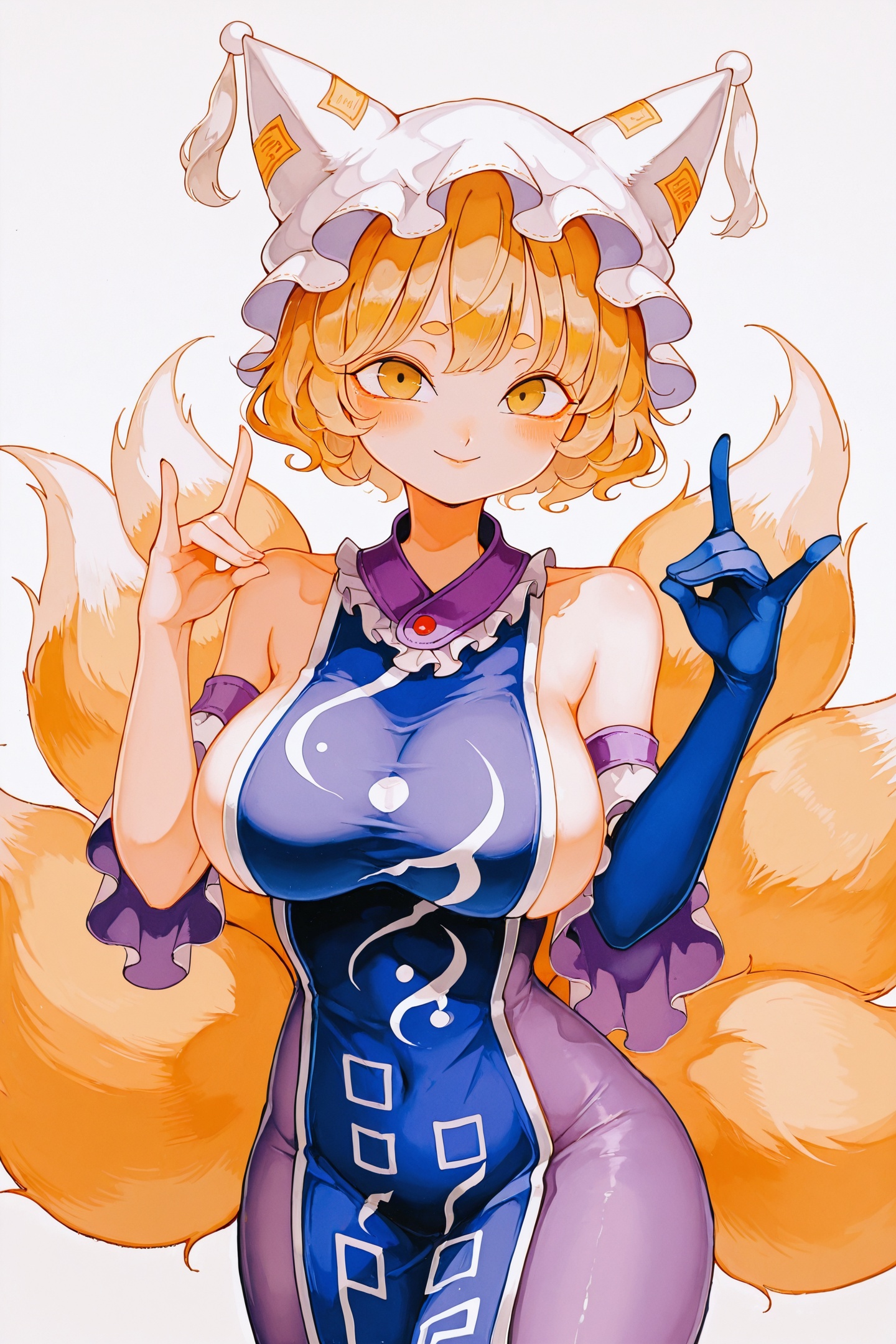jirokano Style,  1girl,  yakumo ran on Tensor.Art