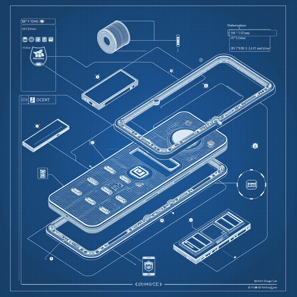 a drawing of a cell phone with a blueprint of the parts,industrial design blueprint,blueprint schematics,in blueprint form,highly detailed schematic,blueprint,schematics,detailed technical drawing,technical drawings,technical drawing,schematic,half blueprint,detailed –n 9,blueprints,architecture technical blueprint,blueprint style,scientific schematics,blueprint diagram,engineering blueprints,exploded view,engineering drawing,exploded view,detailed diagrams,autocad,elegant intricate diagrams,wireframe,diagram schematic,a wireframe diagram,diagram specifications notations,wireframes,2 d autocad,patent drawing,technology design,