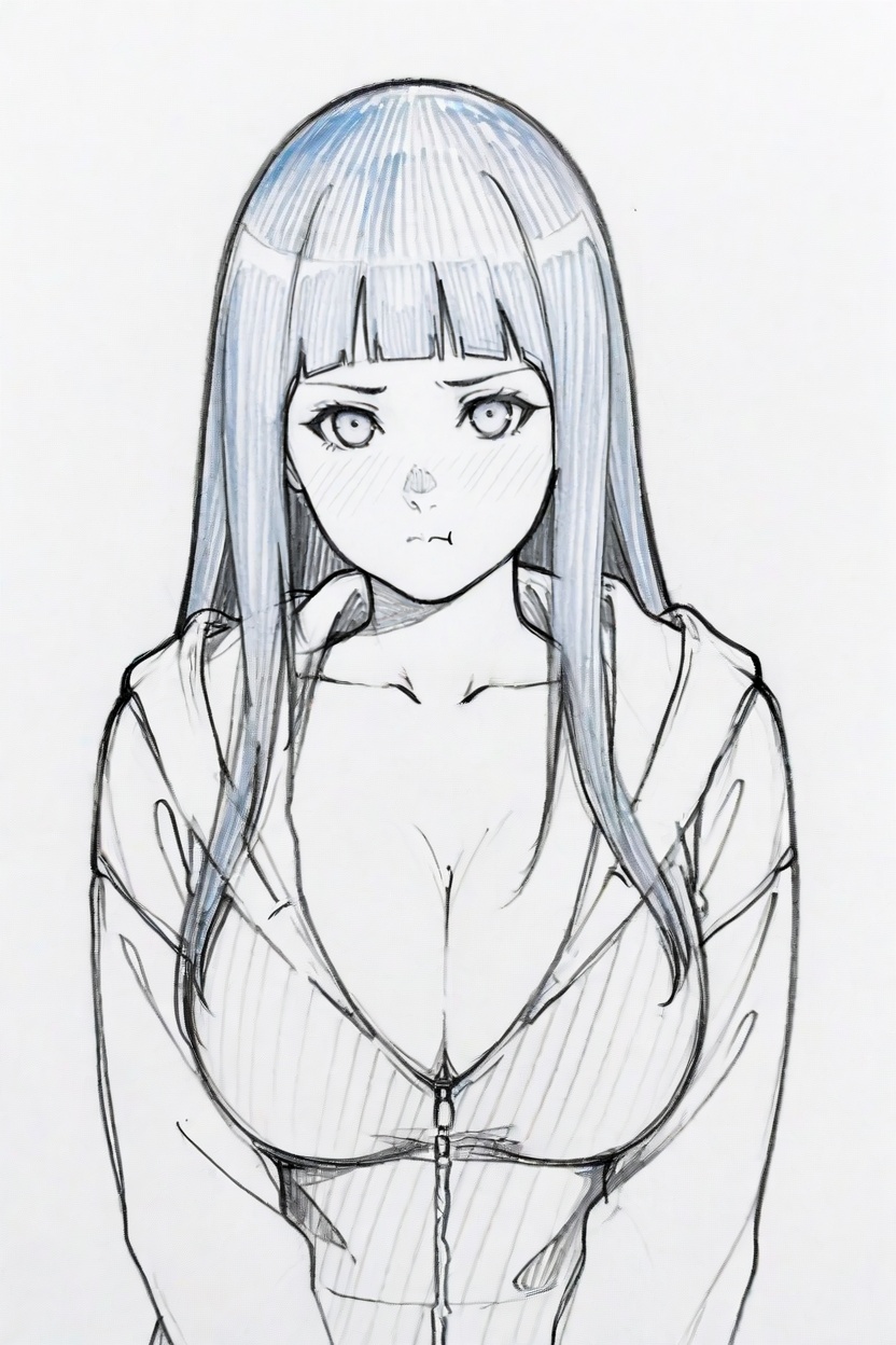 linesketch,  pencilart,  simple line work on Tensor.Art