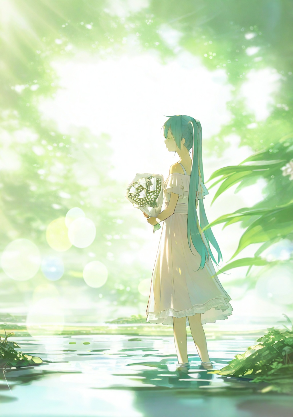 1girl,  dress,  solo on Tensor.Art