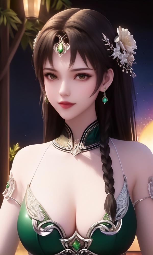(,1girl, ,best quality, ),looking at viewer, <lora:406-DA-太一剑仙传-钟灵秀:0.8> ,, ,masterpiece(,1girl,night, starry sky, milky way,outdoors, full moon,  night sky, darkness,  world of darkness, , ) ,ultra realistic 8k cg,   clean, masterpiece,     (( , )),, , , prestige, luxury, jewelry, diamond, gold, pearl, gem, sapphire, ruby, emerald, intricate detail, delicate pattern, charming, alluring, seductive, erotic, enchanting, hair ornament, necklace, earrings, bracelet, armlet,halo((, )), (),