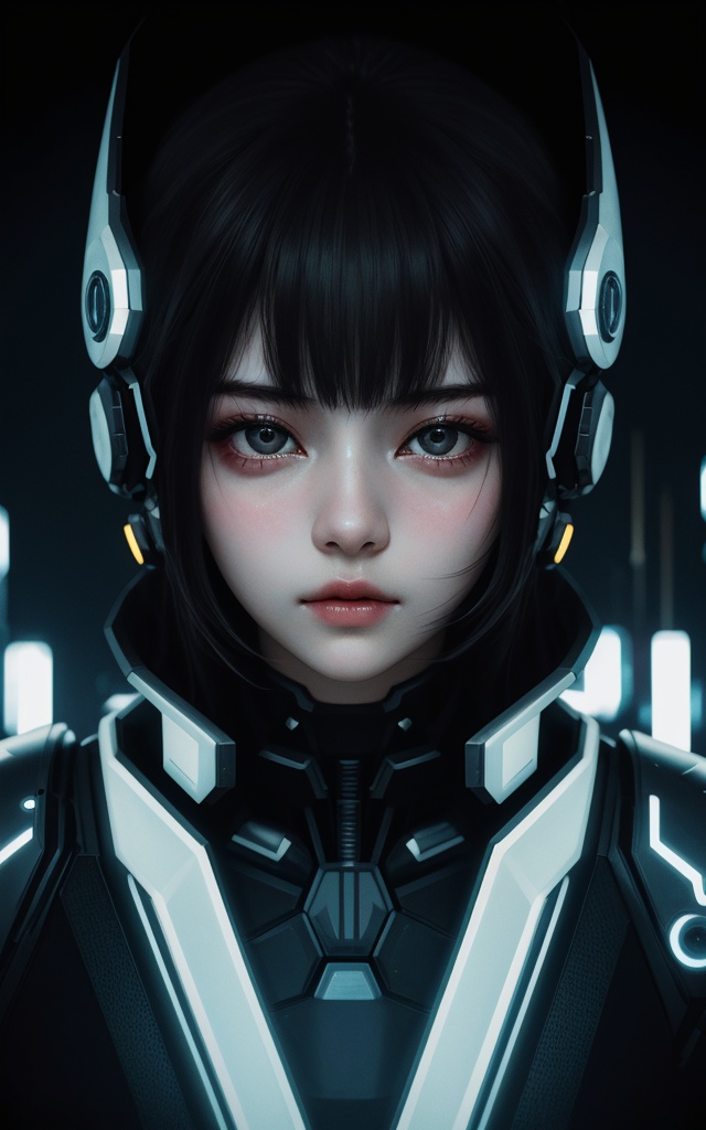 cyberpunk,  1girl,  Elegant on Tensor.Art