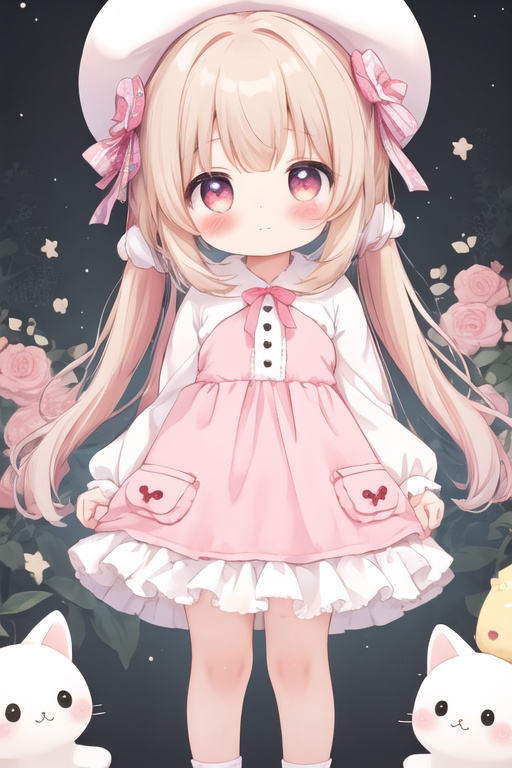 <lora:20240504-1:0.5>,1girl,solo,cute,loli,kawaii,, masterpiece, best quality,