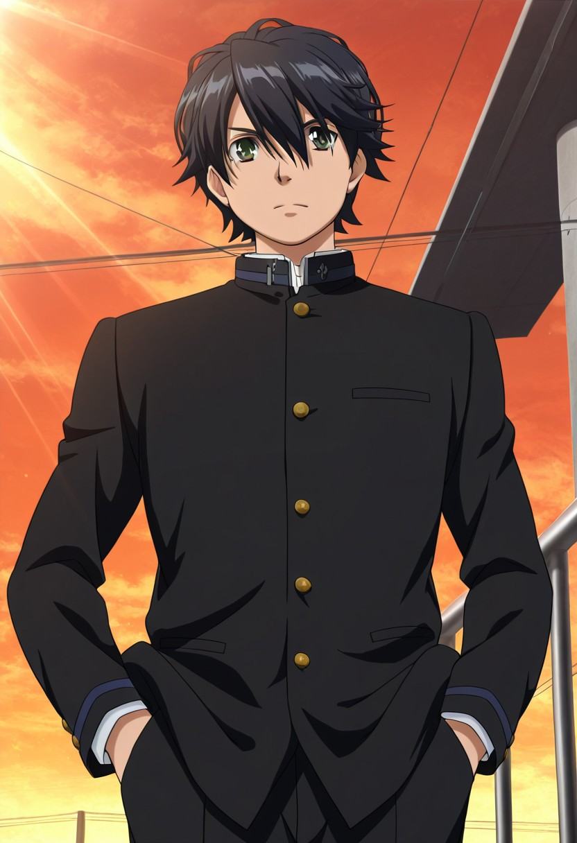 Anime,  1male,  solo male focus on Tensor.Art