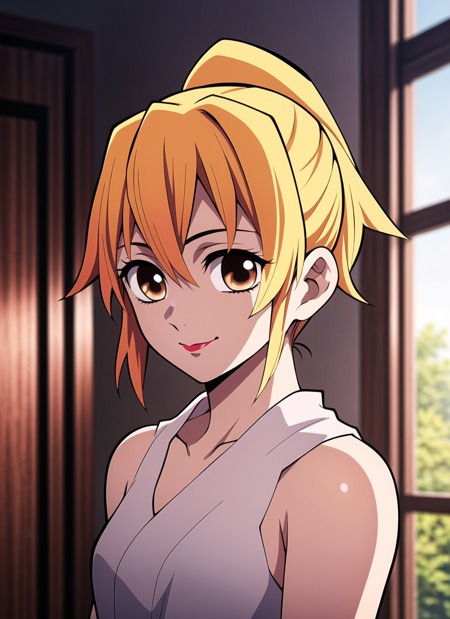 kimetsu no yaiba style,  1girl,  solo on Tensor.Art