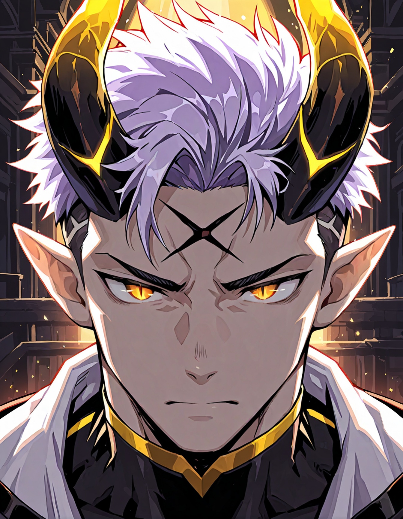 Azraen,  1boy,  portrait on Tensor.Art