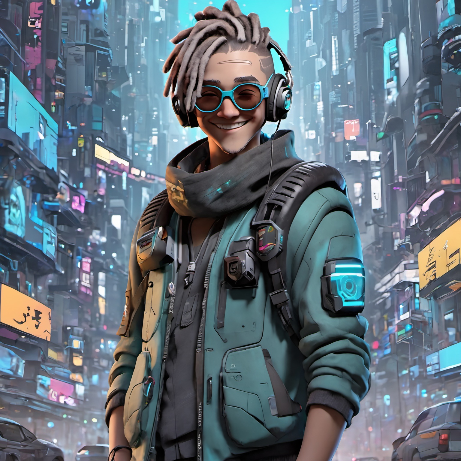 solo,  smile,  front view by milk on Tensor.Art