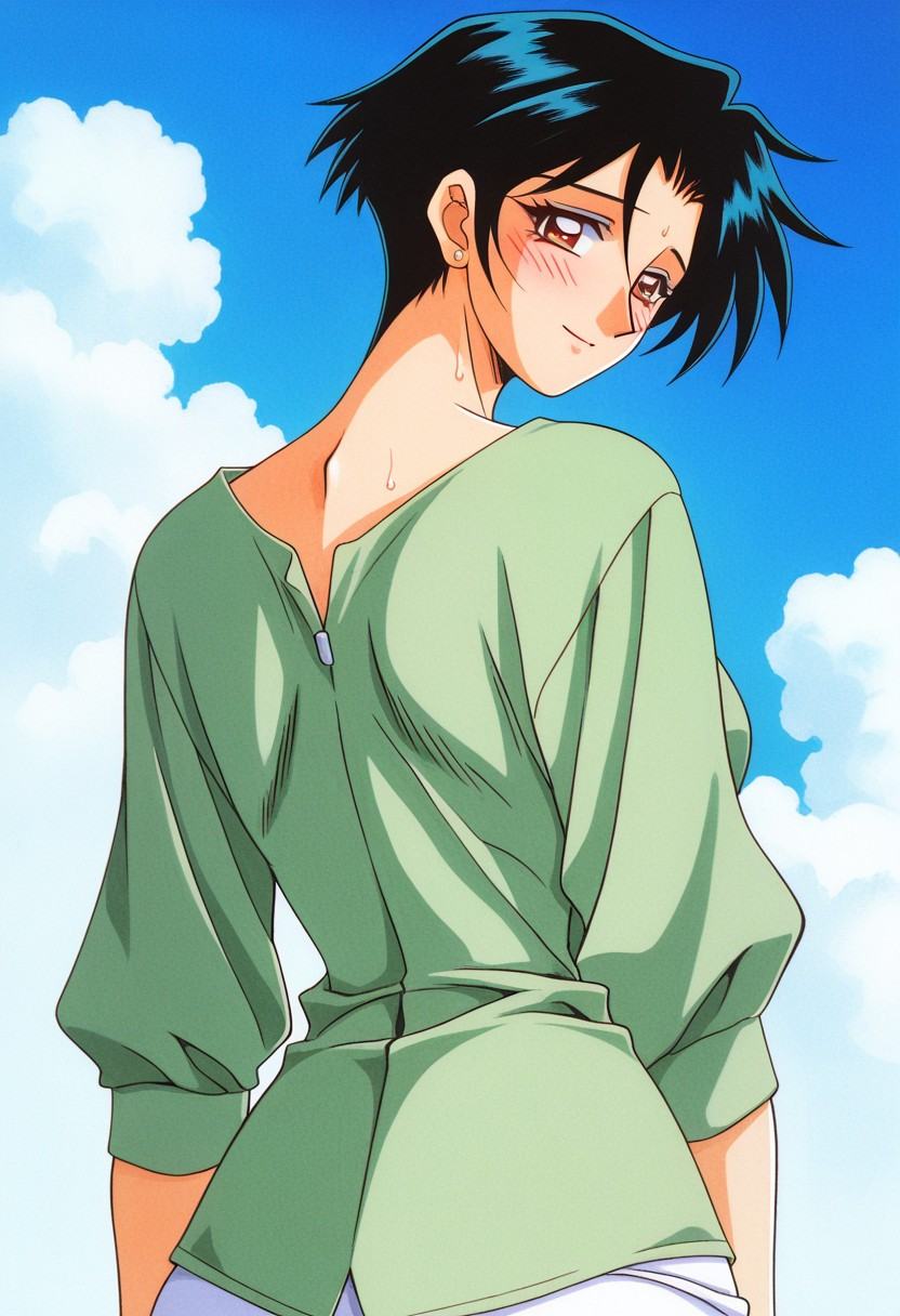 masterpiece,  best quality,  1990s retro anime style on Tensor.Art