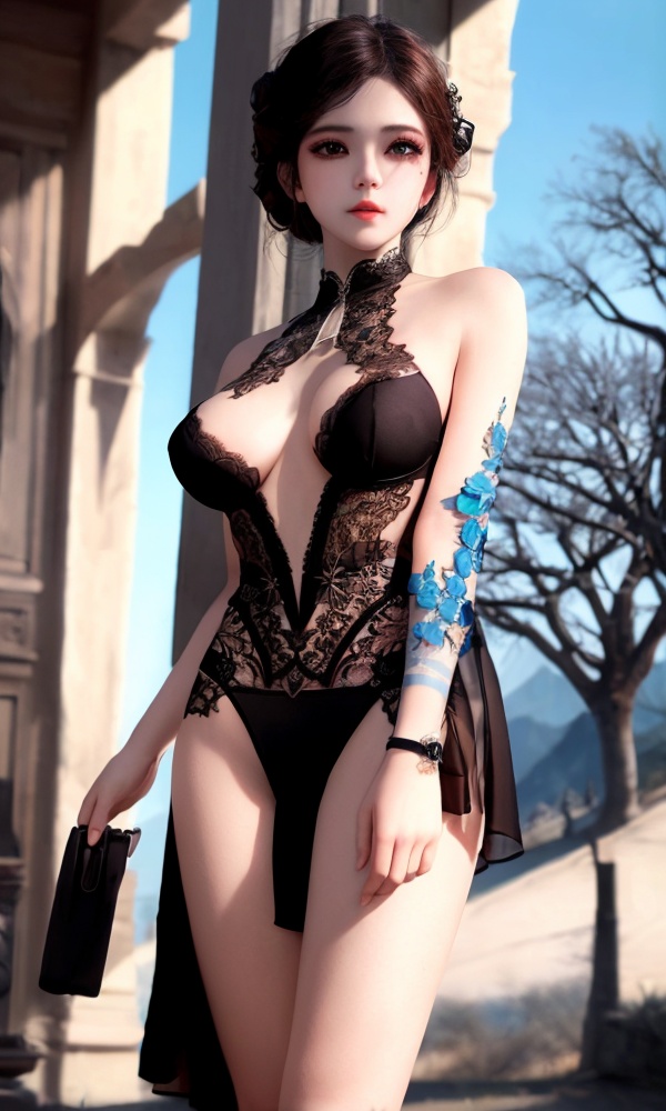 (,  1girl, on Tensor.Art