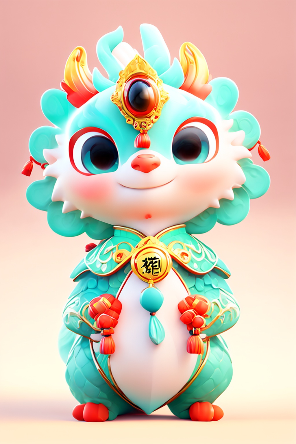 <lora:cuedrangon1-000016:1>,Cute Chinese Dragon,no humans,simple background,  full body, (Best quality: 1.1), (Realistic: 1.1), (Photography: 1.1), (highly details: 1.1)