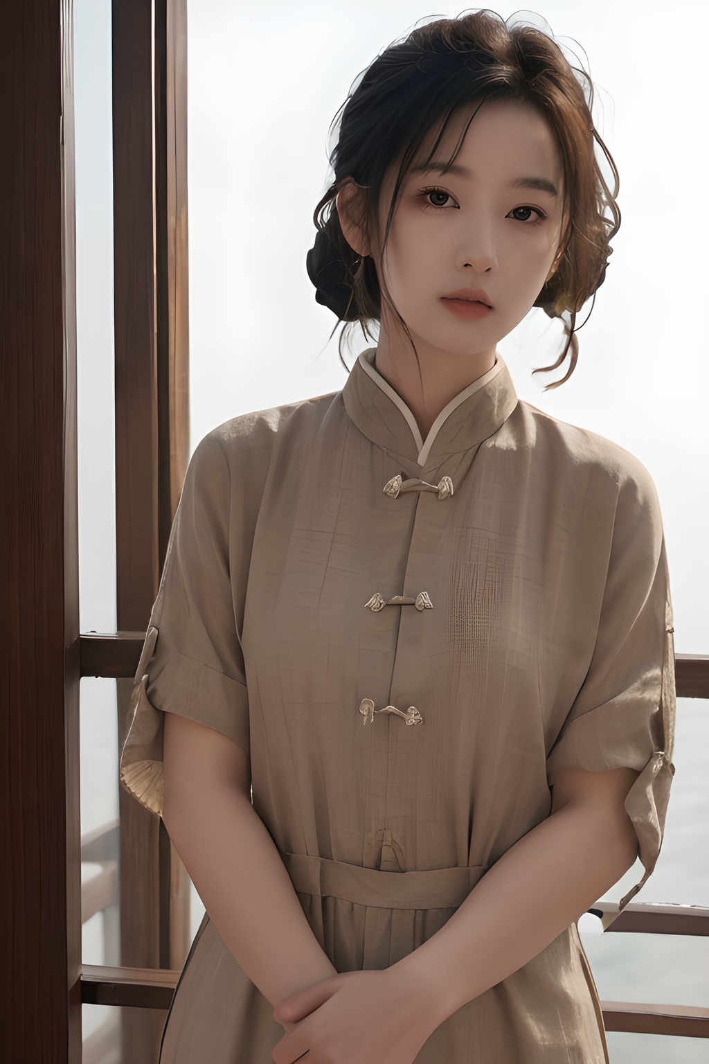 <lora:0806_08:0.7>,simple background,chinese_clothes,, 1girl,realistic,masterpiece, best quality, photorealistic, HDR,detail