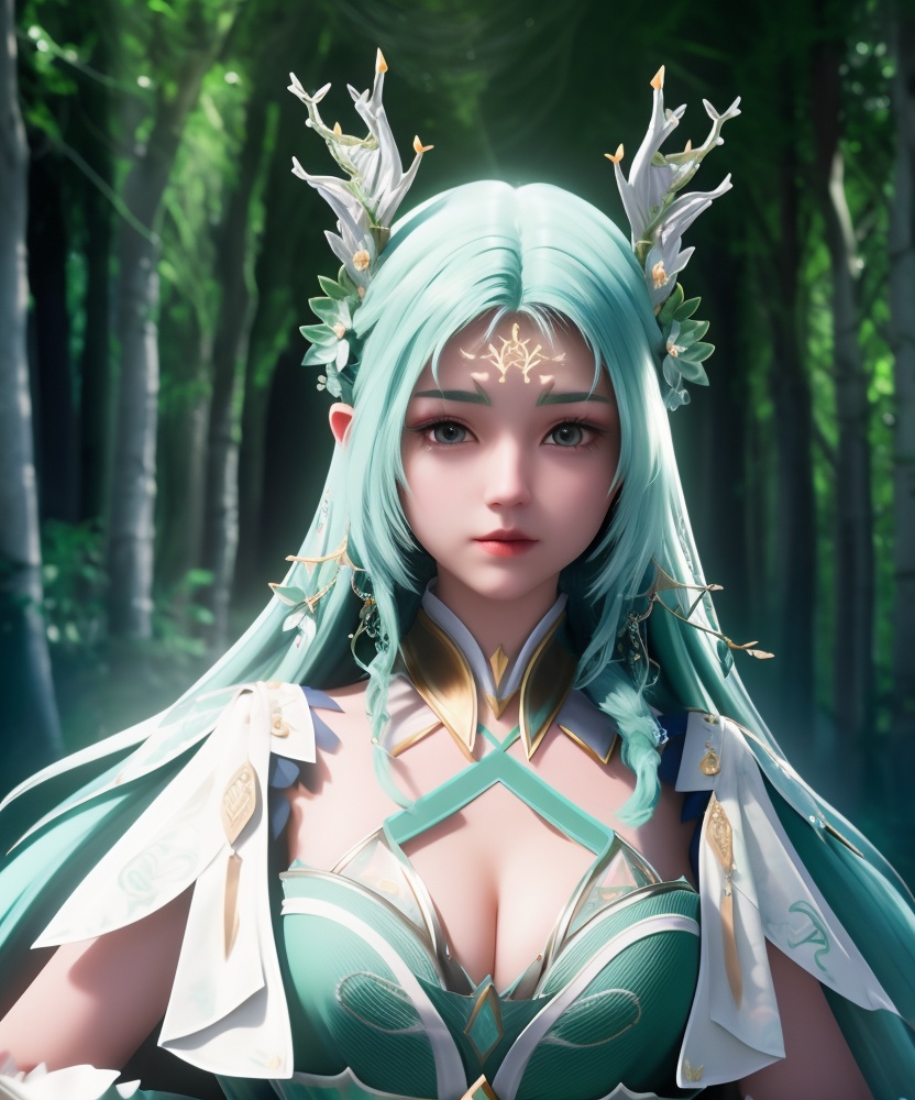 <lora:509-DA-神印王座-夜小泪:0.8>(,1girl, ,best quality, ),looking at viewer,  ,ultra detailed background,ultra detailed background,ultra realistic 8k cg,(masterpiece:1.2),(best quality:1.2),(ultra detailed:1.2),(official art:1.3),(beauty and aesthetics:0.8),detailed,(intricate:0.8),(highly detailed),(solo),delicate countenance,1girl,fancy,(glassy texture:1.2),(crush:1.2),8k,accessory,tattoo,(transparent:1.1),gown,energy encirclement,instant,in the twinkling of an eye,upper body,woman in a mythical forest, masterpiece, perfect face, intricate details, horror theme, raw photo, photo unp(cleavage),,