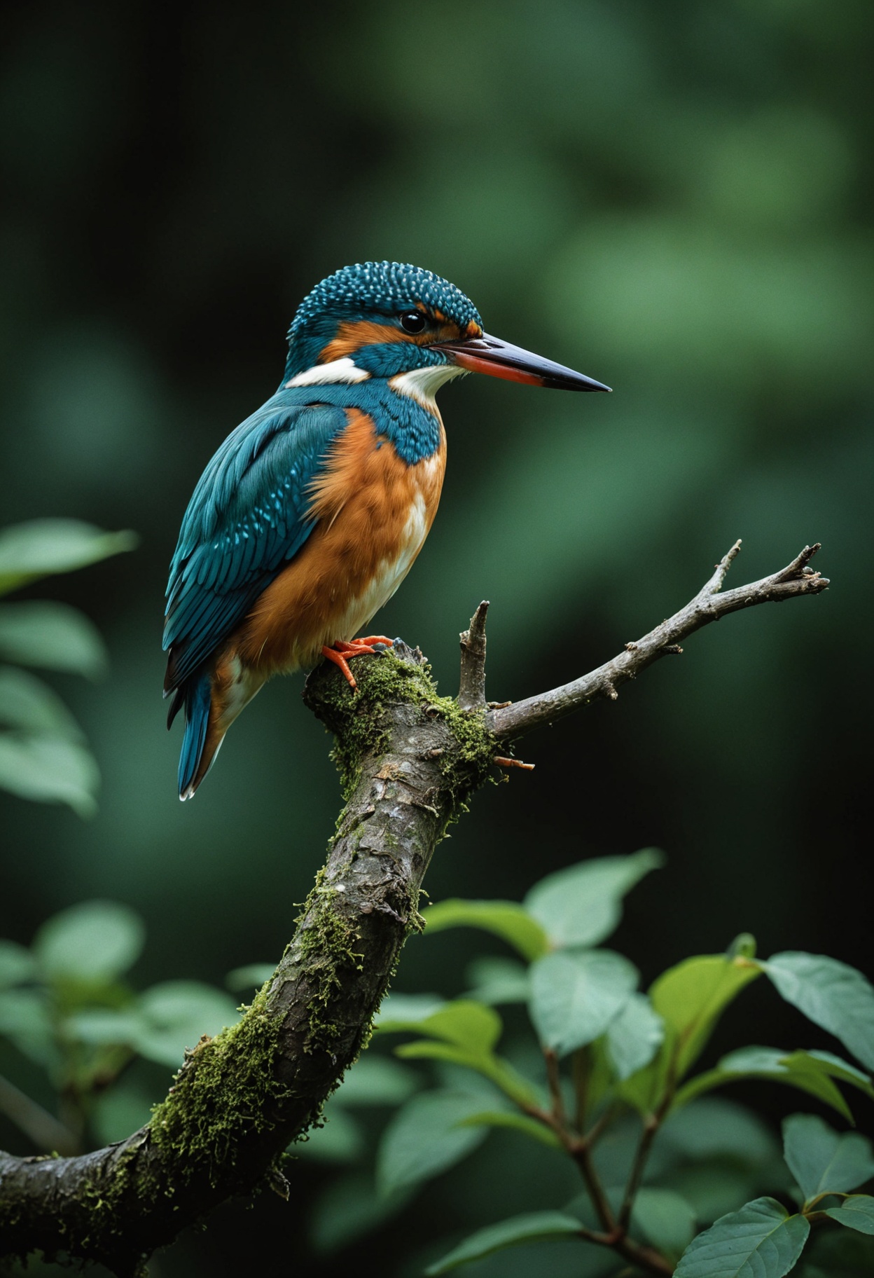 Kingfisher,  style by Paul Thomas Anderson,  Short Lighting on Tensor.Art