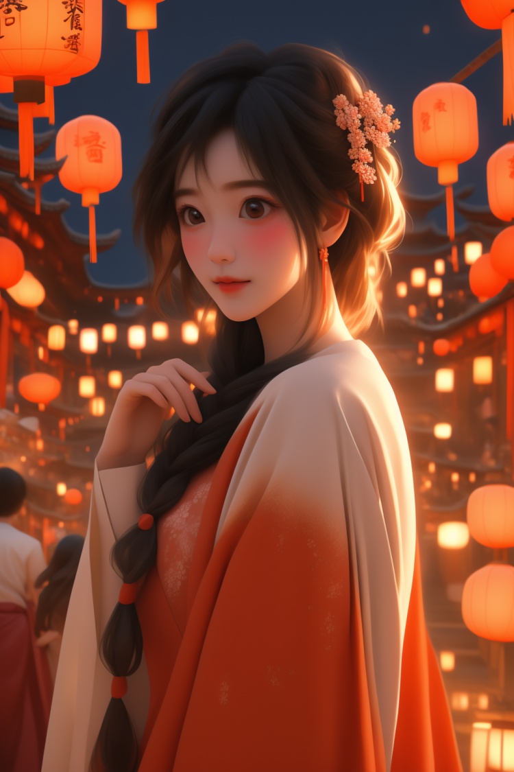 新春插画 by ys on Tensor.Art