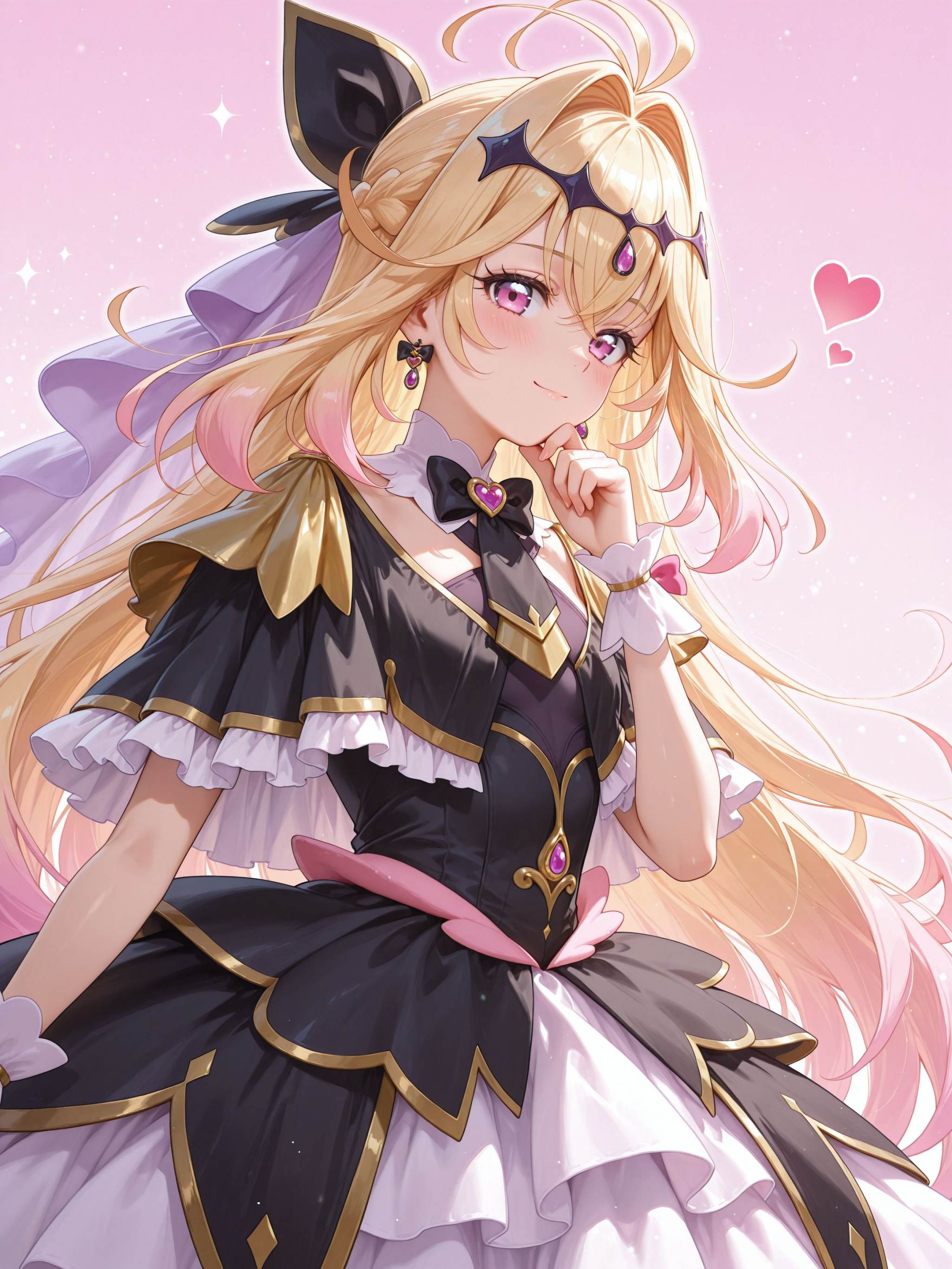 Moria Ruruka,  1girl,  blonde hair on Tensor.Art