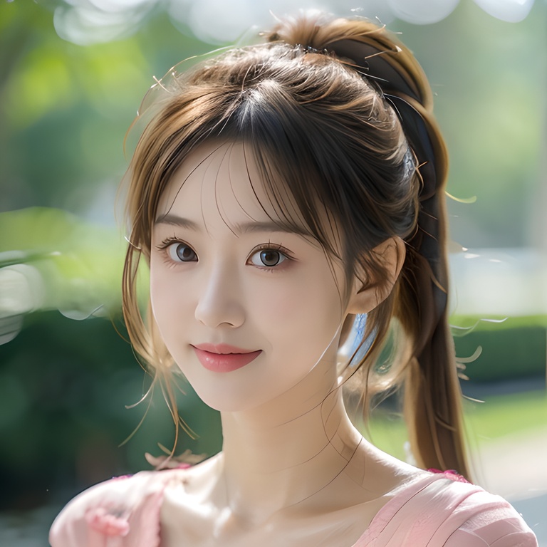 1girl,moyou,double ponytail,twintails,heart hair ornament,Ultra-realistic 8k CG,masterpiece,best quality,(photorealistic:1.4),HDR,absurdres,Professional,RAW photo,lens flare,(film grain:1.1),Bokeh,((Depth of field)),studio light,a woman in a pink dress holding a bouquet of flowers in front of a mirror and a pink background,1girl,blonde_hair,bouquet,flower,lips,long_hair,looking_at_viewer,pink_dress,smile,solo,Highly detailed,Professional,extreme detail description; <lora:20231116-1700127800900:0.8>