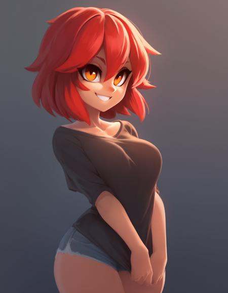 lineless,  source_cartoon,  score_9 on Tensor.Art