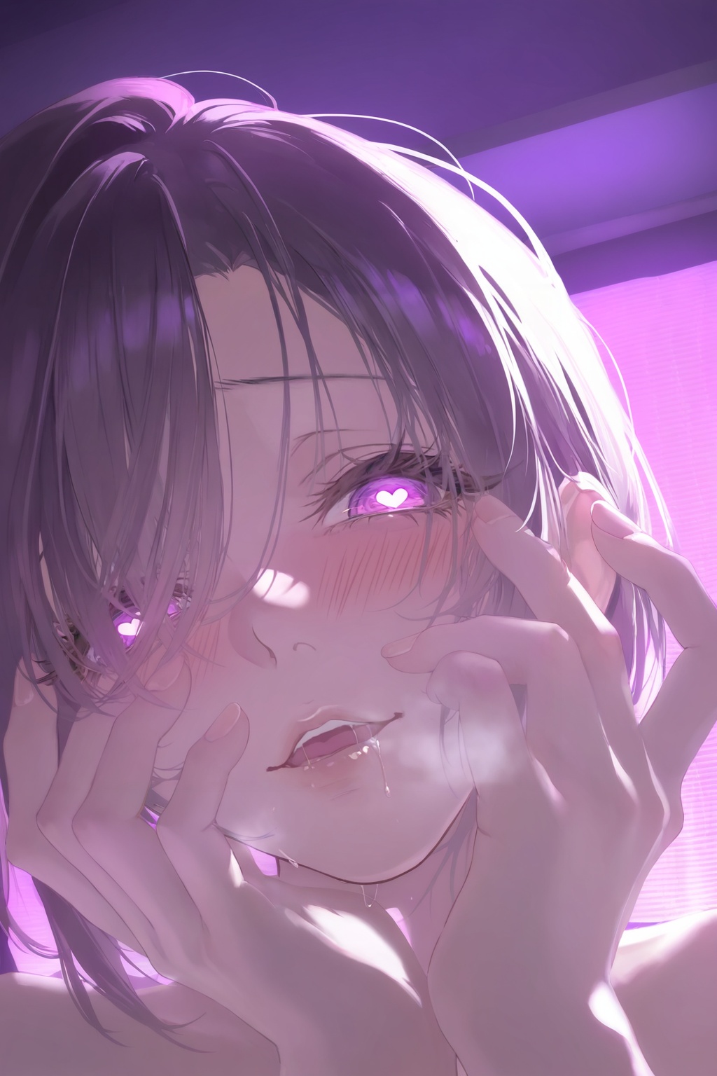 wobuzhengchanghuafeng,  eyelashes,  ((yandere trance)) on Tensor.Art