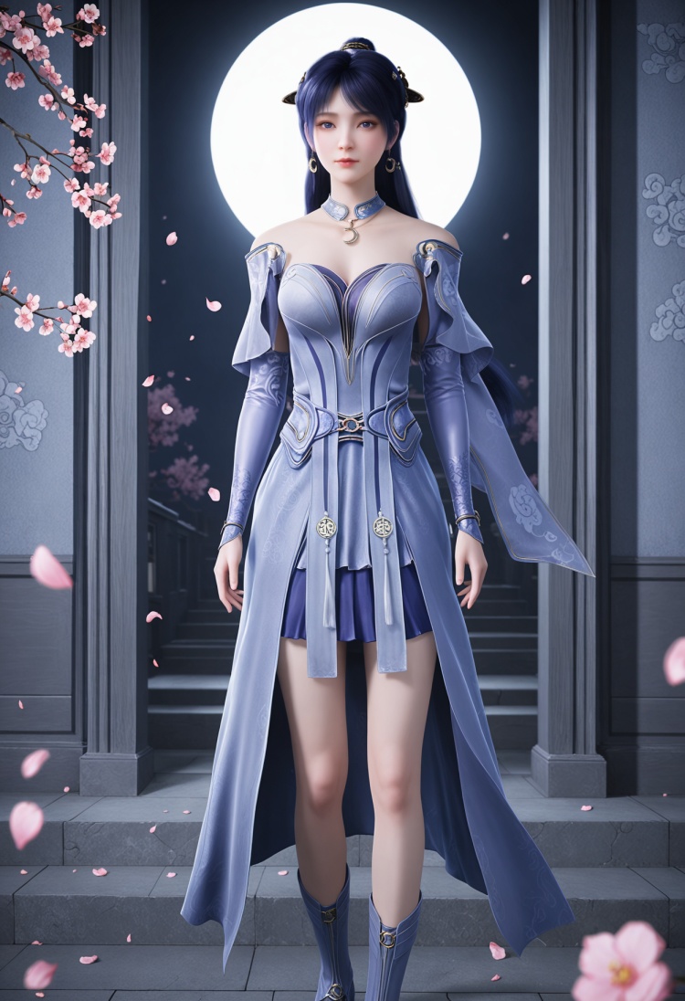 姬紫月服装1 2.0-国漫-Illustrious光辉 by 云落 on Tensor.Art