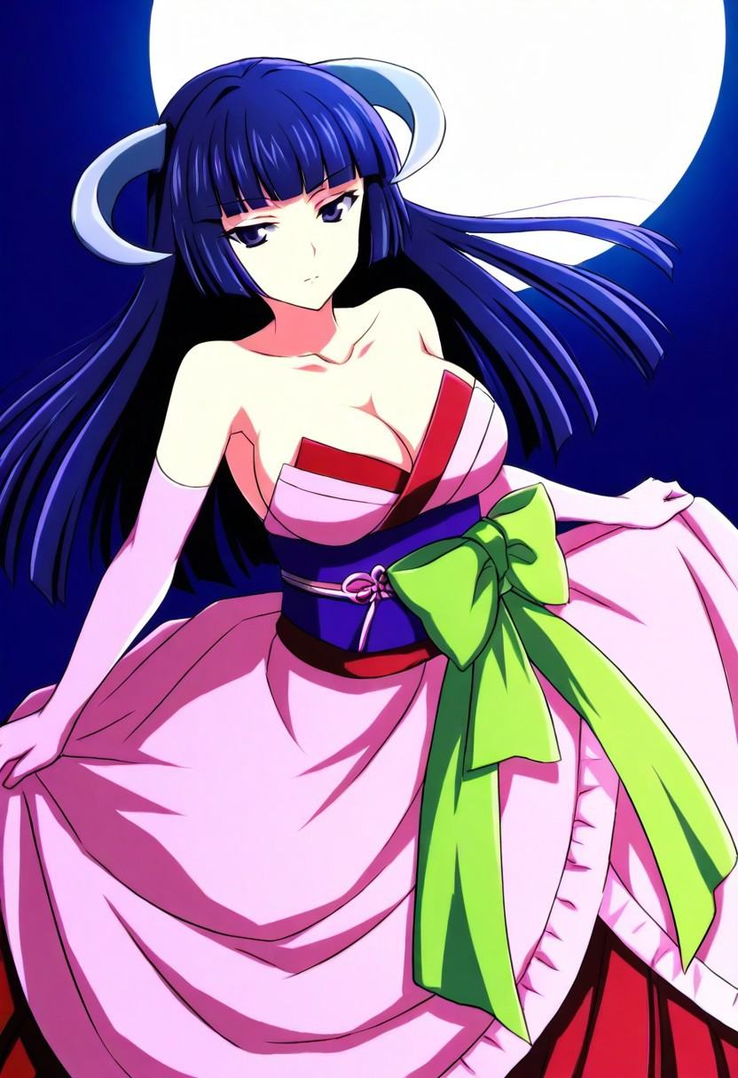 (Masterpiece),  1girl,  dark purple hair on Tensor.Art
