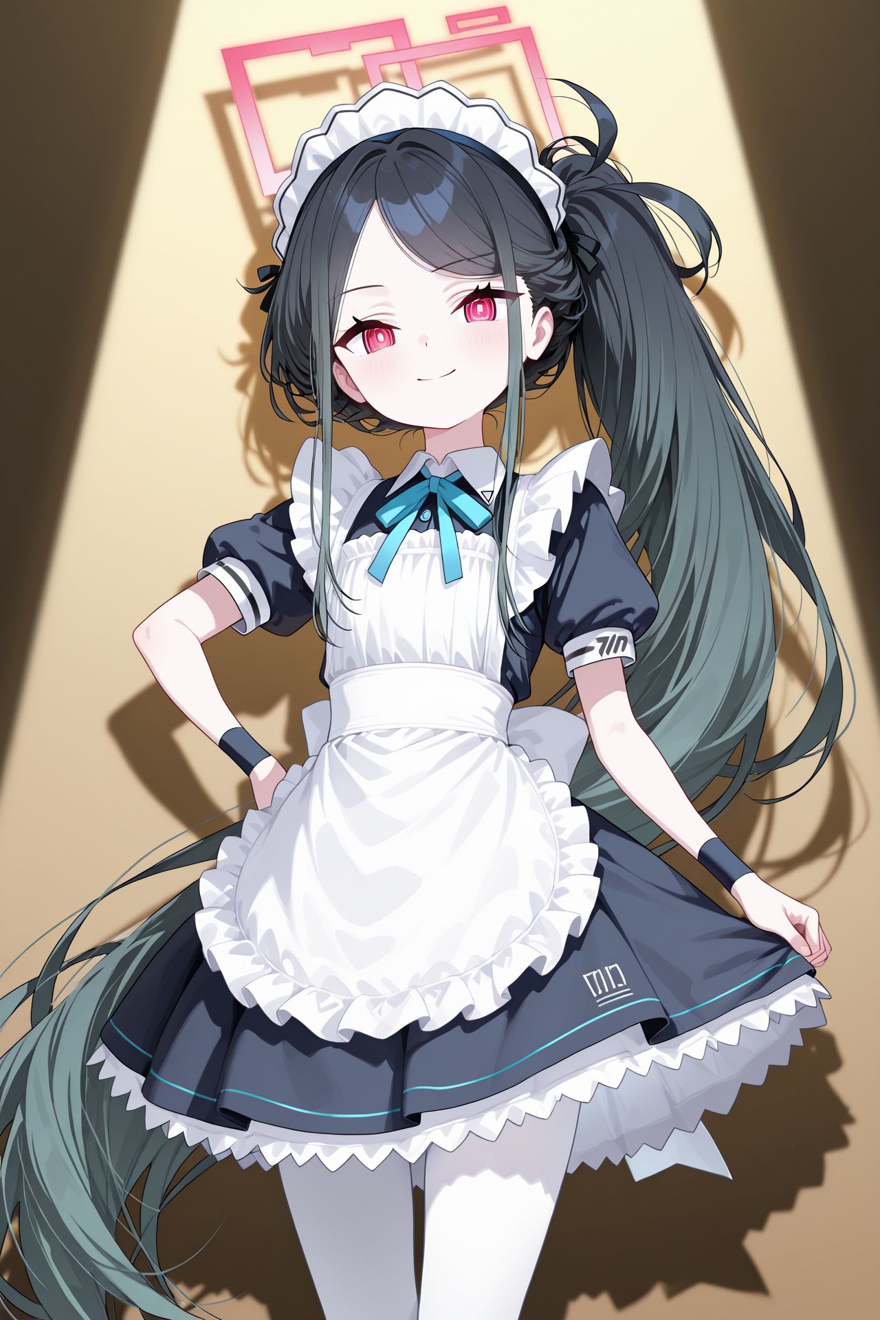 kei \(blue archive\),  kei \(aris\) \(blue archive\),  maid costume on Tensor.Art