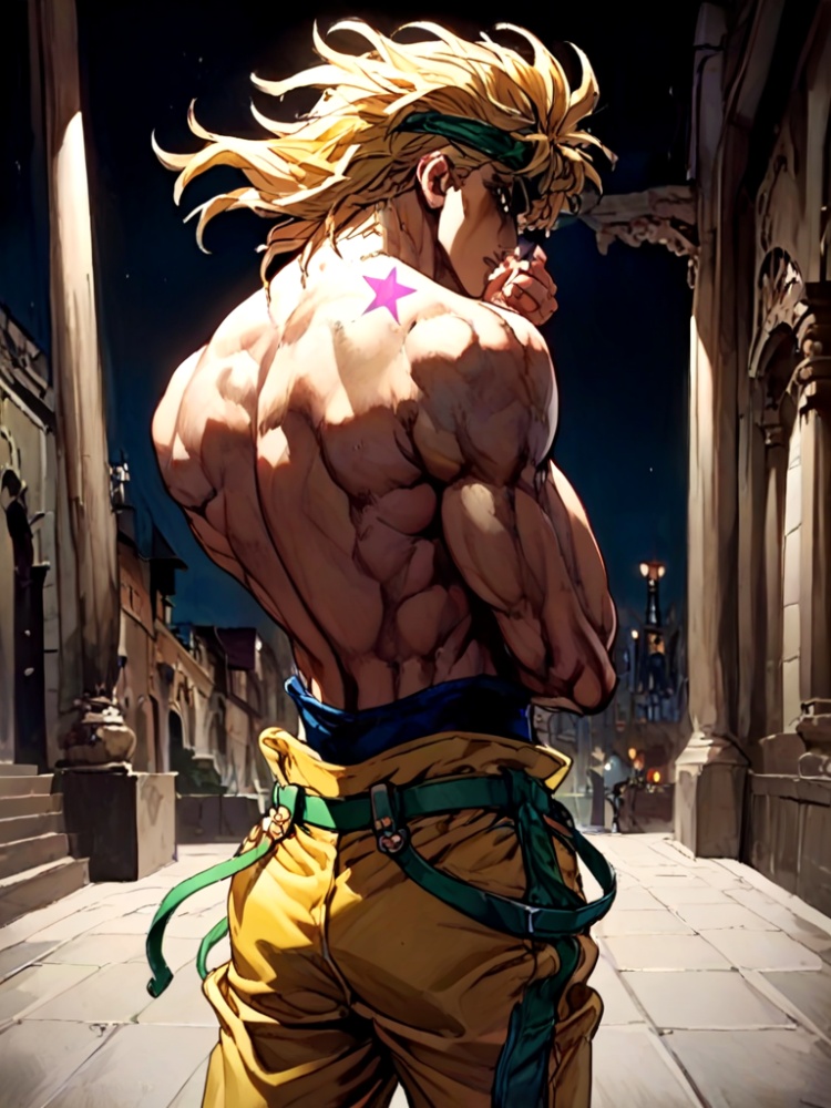 dio and his star birthmark by 鬼畫符 on Tensor.Art
