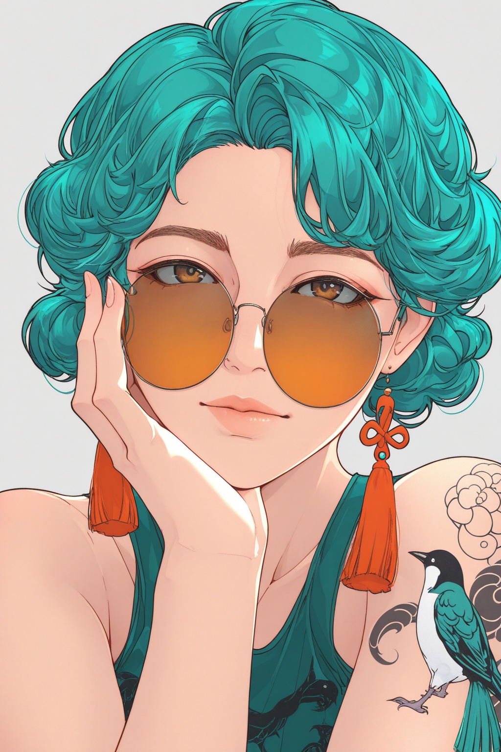 veln1x,  1girl,  tattoo on Tensor.Art