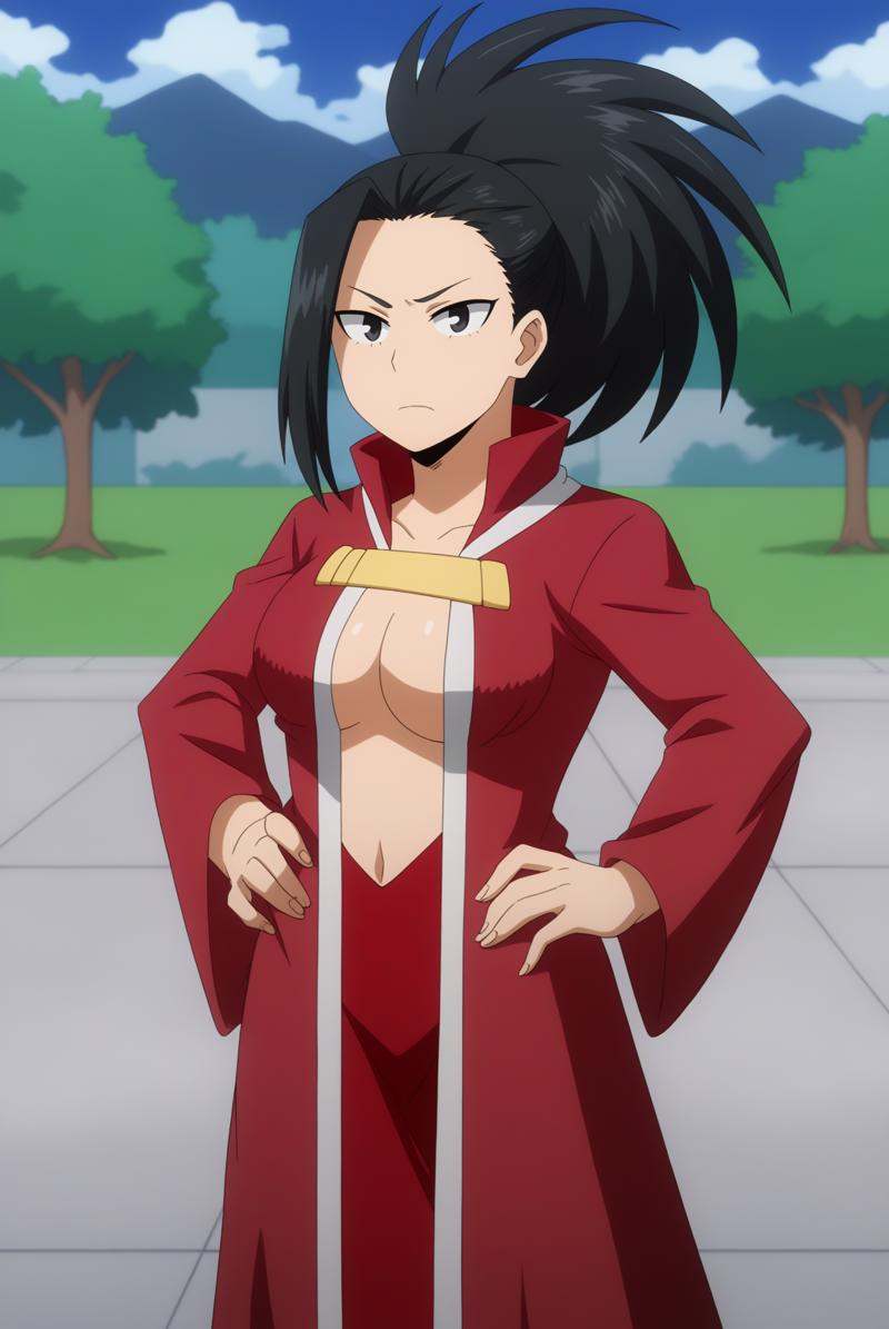 Yaoyorozu_Momo,  solo,  Witch Robe on Tensor.Art