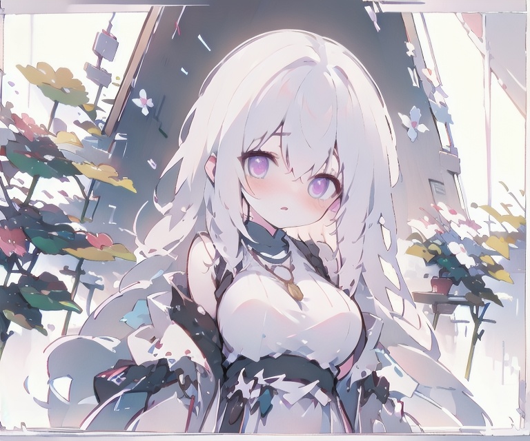 4k,8k,best quality, masterpiece,<lora:danmei:1>, middle-aged woman, embarrassed expression, feeling awkward under Xiao Ling's direct gaze, as if she said something wrong. She hesitantly says, "Can you say something? Did I make you dumb? You woke up but didn't say a word, just staring at me. Are you really dumbfounded?" , medium breasts,dress,jitome,makeup,crossed bangs,hairpin,sunglasses,necklace , <lora:danmei:0.8>