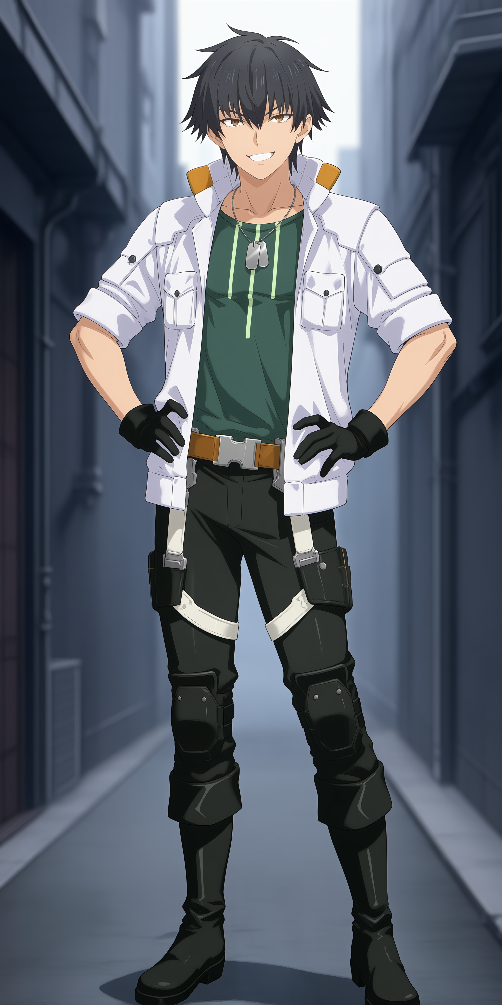 hiro(reborn-space-mercenary),  1boy,  male focus on Tensor.Art