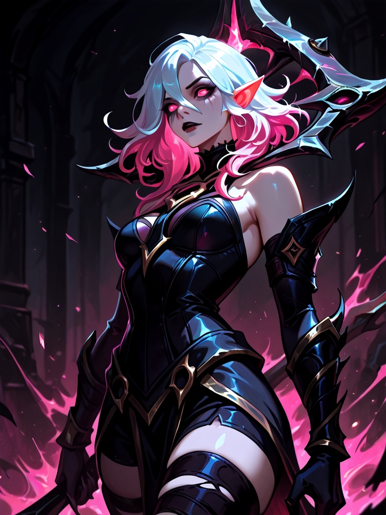 1girl,  briar (league of legends),  general on Tensor.Art