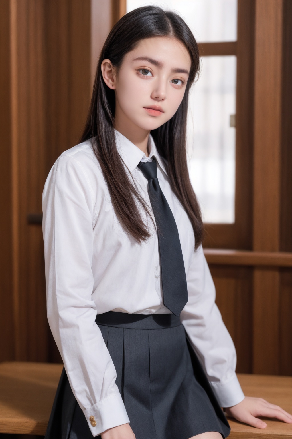 <lora:Again_Girl_A18_a:1>,1girl,tights,skirt,upper body, 
