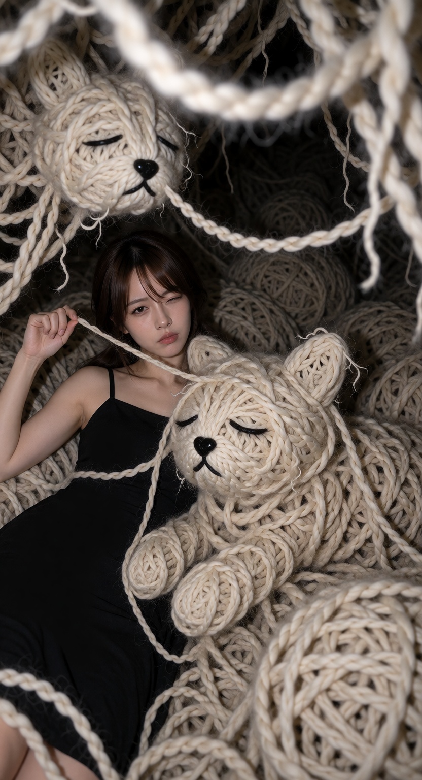MeiX,  A photorealistic cinematic photograph of a 23-year-old young woman,  alone in the frame. **Core Concept:** She is i...