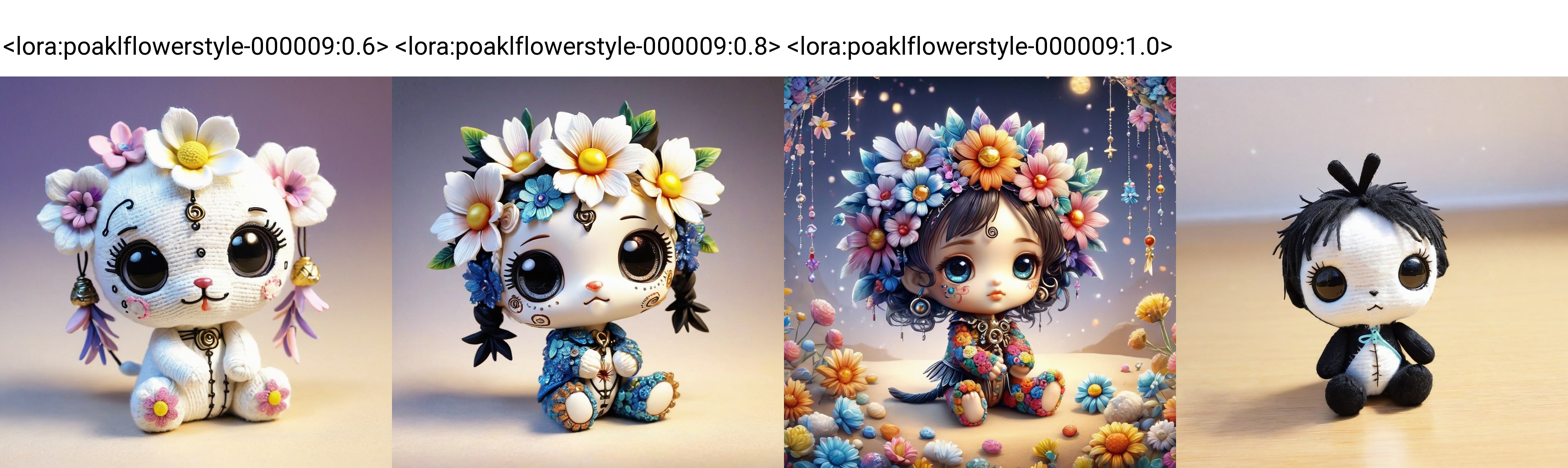 zhibi a picture of the cutest and most adorable fantasy thing you ever laid your eyes upon,there is nothing in this world that could be more playful and gentle natured,its so small and so heartbreaking that its to hard to look away,its shiny big eyes could melt any soul,how could you ever manage to look away from the cutest and most chibi thing that ever was and ever will be,you could cry even thinking about leaving this adorable cute little helpless thingy alone,if you ever look away something terrible will happen so don't do it... oh and by the way,its a ( voodoo doll cursing your soul),poakl flower style,<lora:poaklflowerstyle-000009:0.6>,