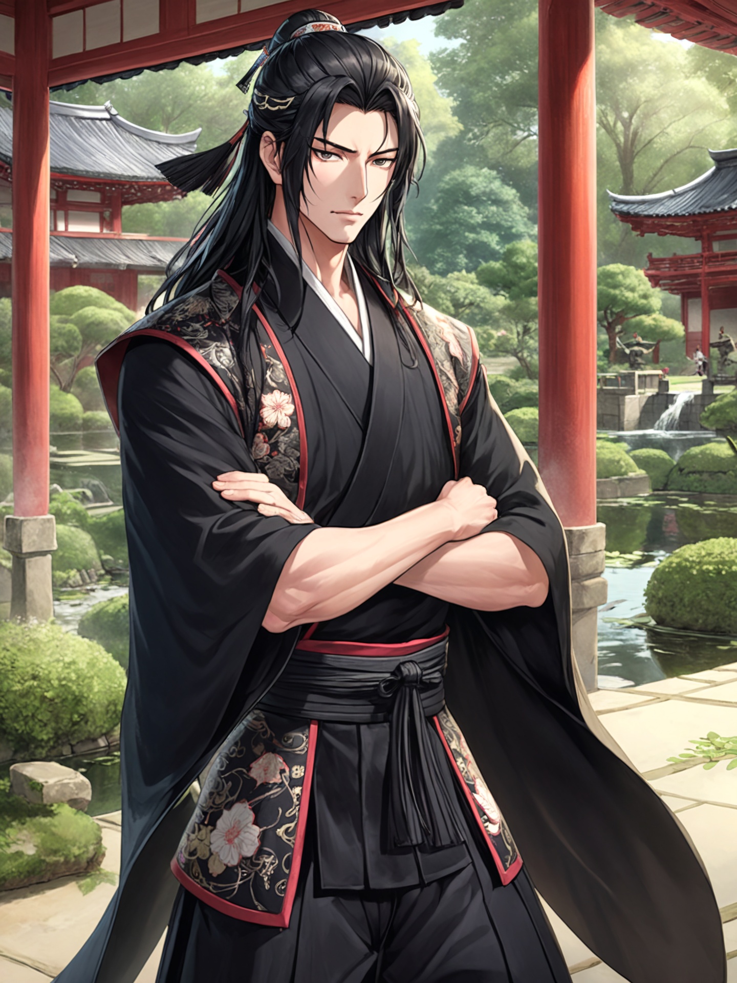 (anime style),  (masterpiece),  highres on Tensor.Art