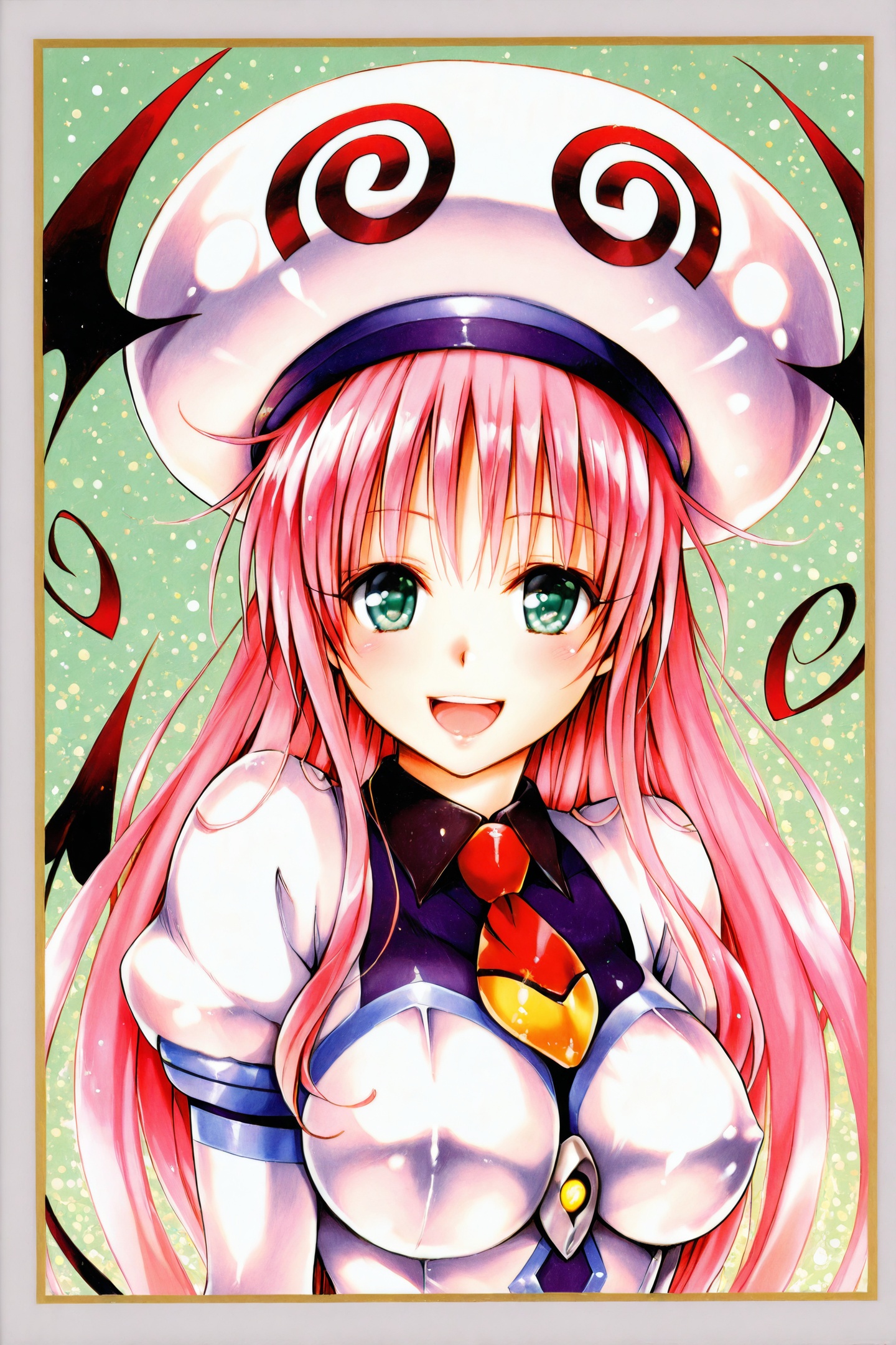 Yabuki Kentarou Style,  lala satalin deviluke,  1girl on Tensor.Art