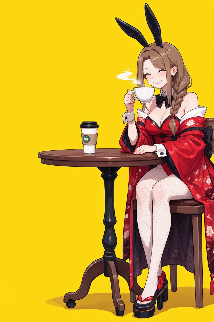 knmp057mikobunny,  kimono,  newest on Tensor.Art