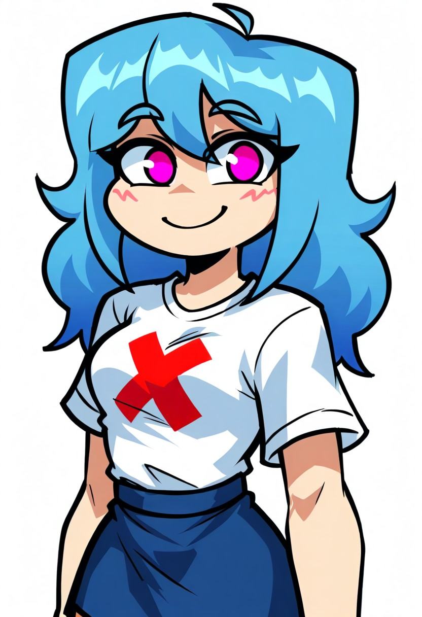 RebornSkyV2,  1girl,  Pink eyes on Tensor.Art