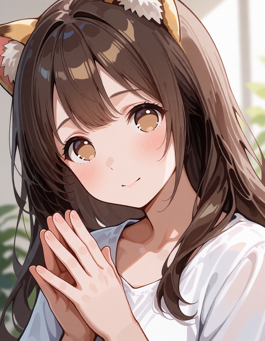 cocoart of no pupils with eye highlights on top.1woman,  masterpiece,  anime on Tensor.Art