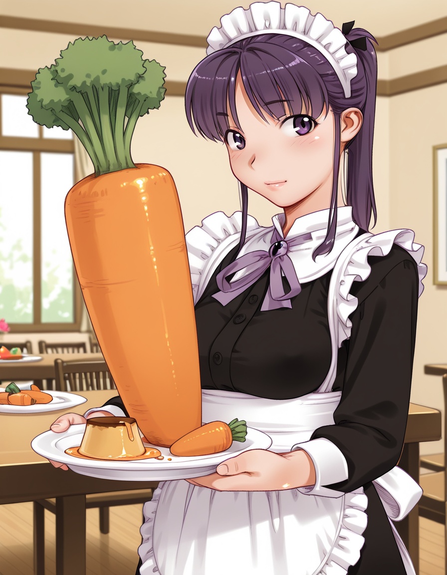 ktstylemaid,  serving,  plate on Tensor.Art