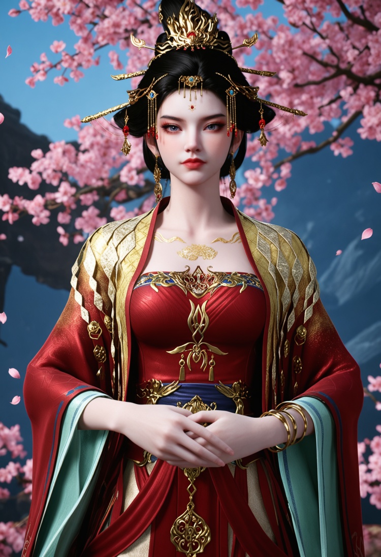 长乐服装1 姿势有点乱-国漫-Illustrious光辉 by 云落 on Tensor.Art