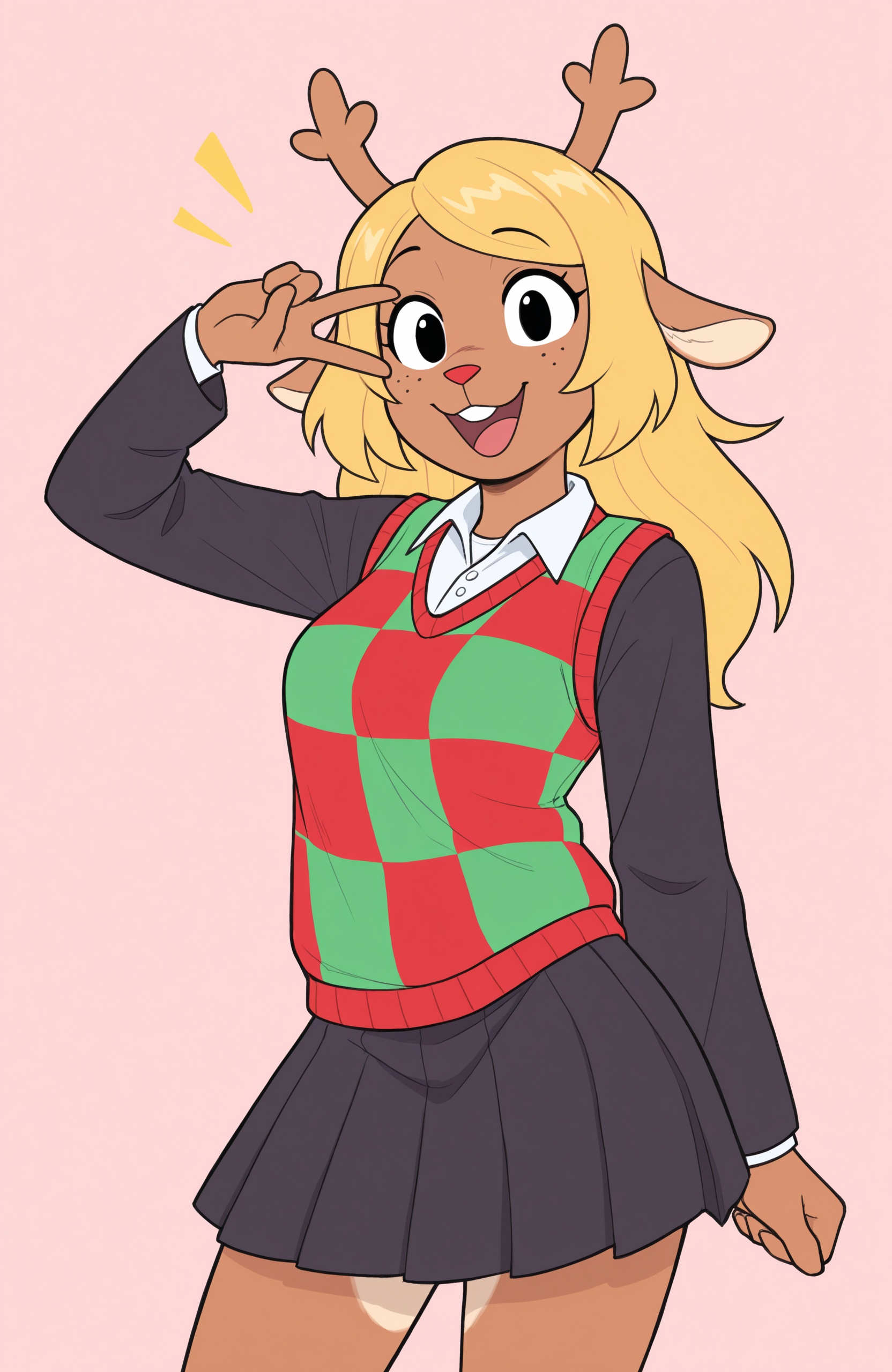 noelle holiday,  undertale \(series\),  1girl on Tensor.Art