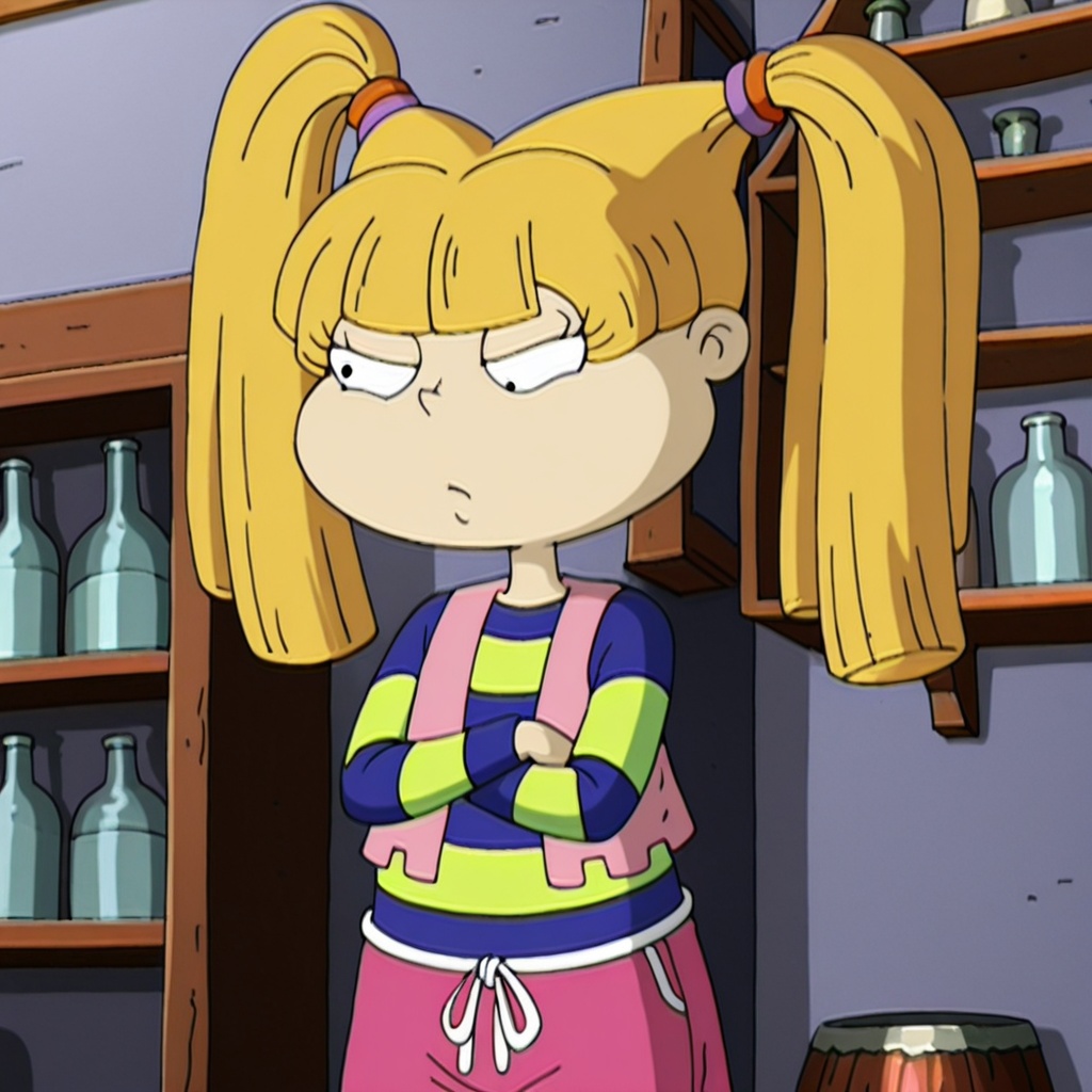 AngelicaGiant,  blonde hair,  twintails on Tensor.Art
