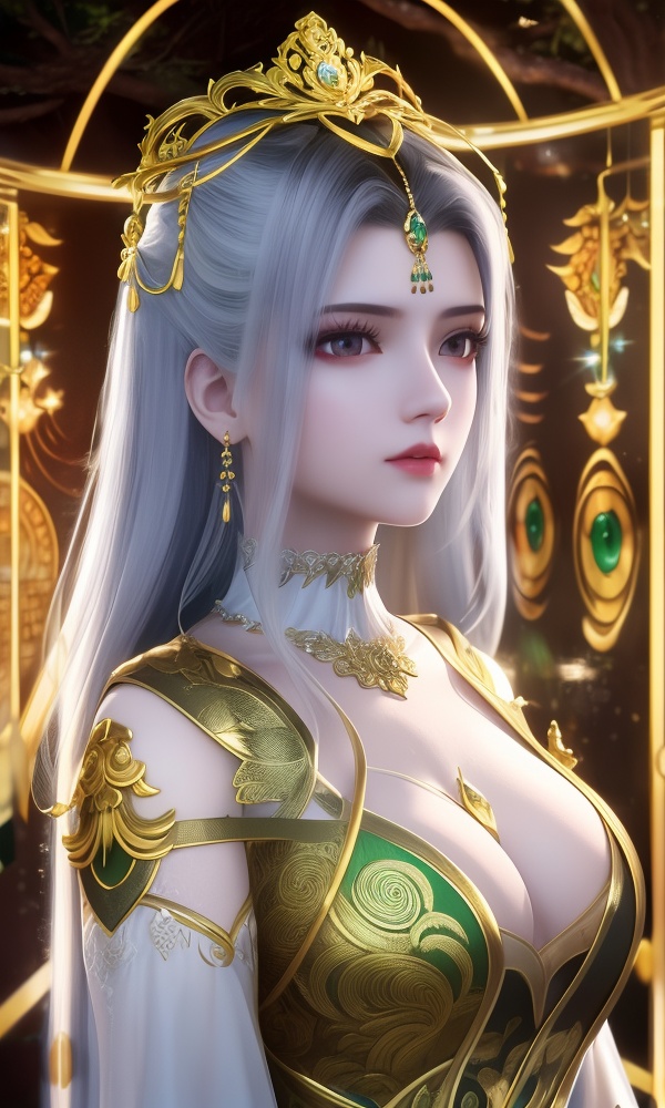 (,1girl, ,best quality, ),looking at viewer, <lora:404-DA-仙逆-凤栾:0.8> ,ultra detailed background,ultra detailed background,ultra realistic 8k cg,(masterpiece:1.2),(best quality:1.2),(ultra detailed:1.2),(official art:1.3),(beauty and aesthetics:0.8),detailed,(intricate:0.8),(highly detailed),(solo),delicate countenance,1girl,fancy,(glassy texture:1.2),(crush:1.2),8k,accessory,tattoo,(transparent:1.1),gown,energy encirclement,instant,in the twinkling of an eye,upper body,woman in a mythical forest, masterpiece, perfect face, intricate details, horror theme, raw photo, photo unp(()),,