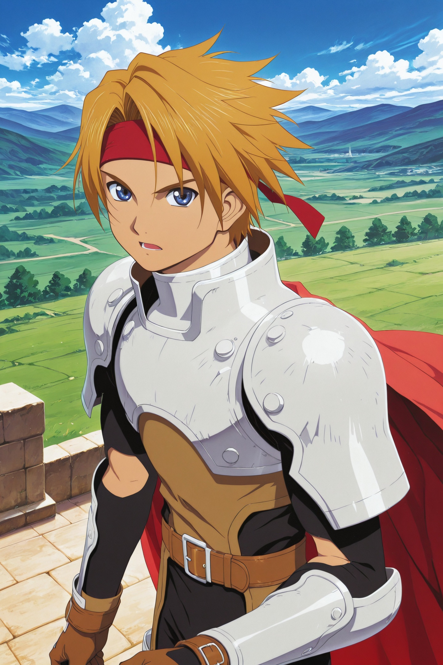 Tales of Phantasia Style,  Cless Alvein,  1boy on Tensor.Art