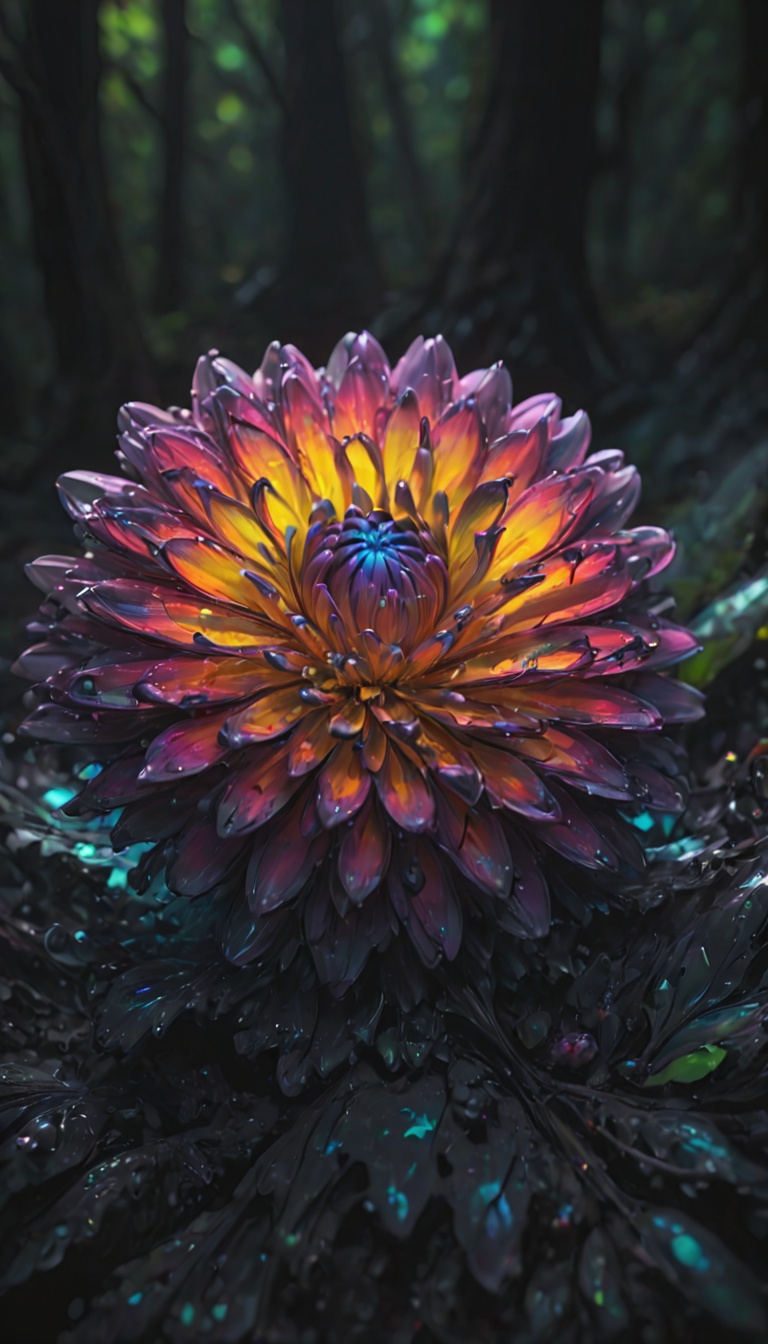 a flower,  full body,  colorful on Tensor.Art