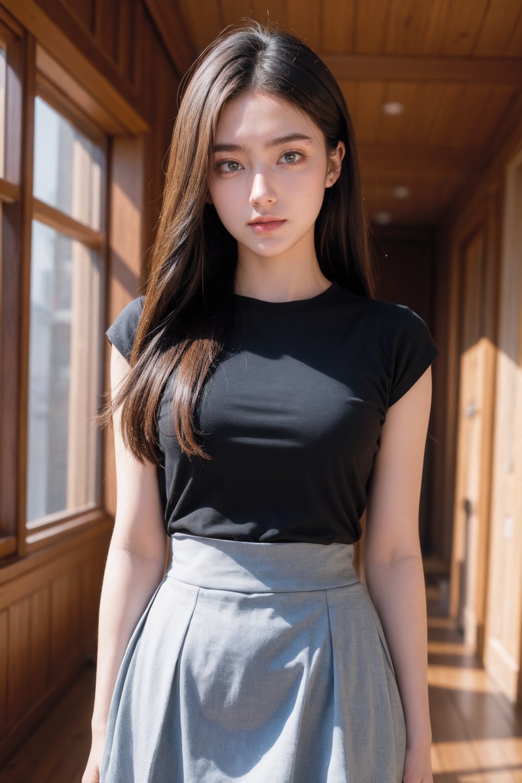 <lora:Again_Girl_A18:1>,1girl,tights,skirt,upper body,