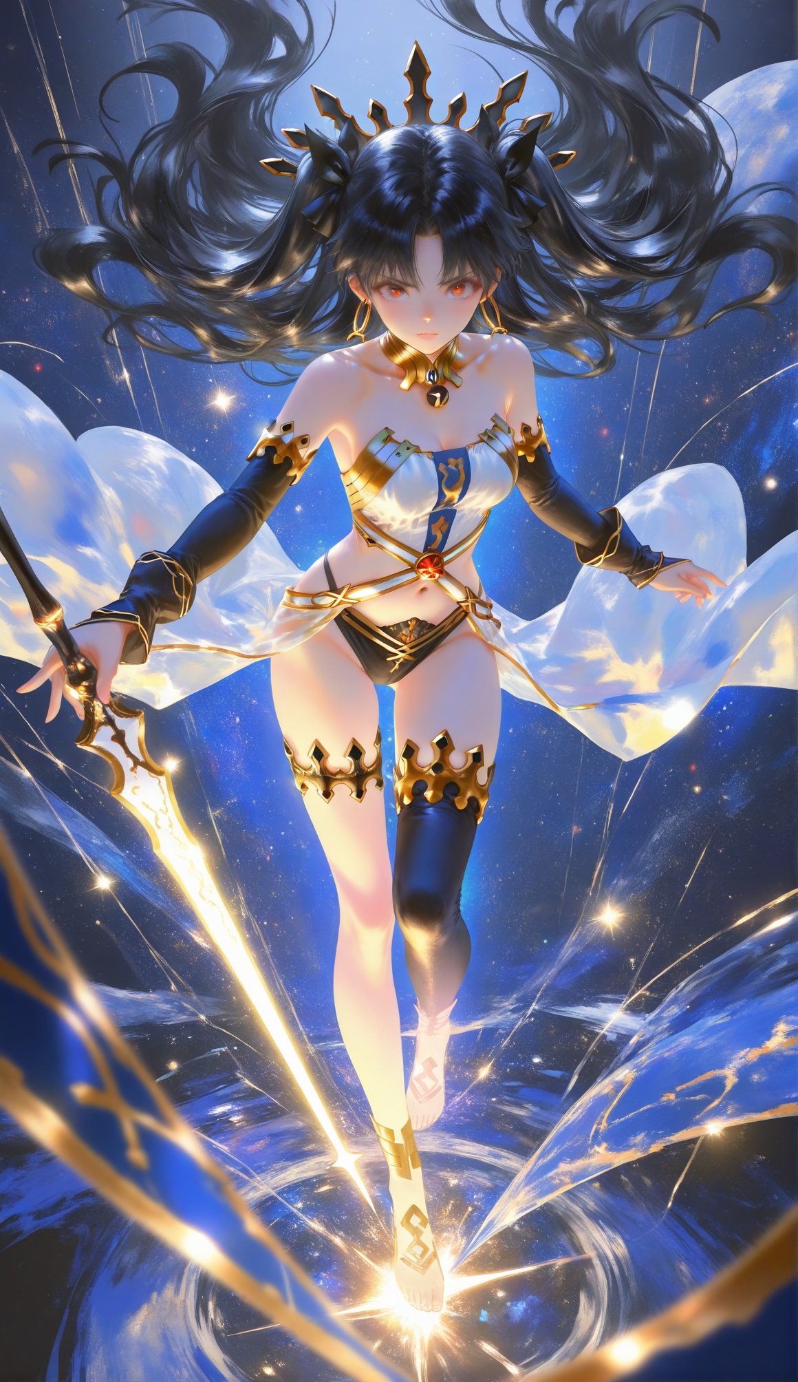 xingmang,  light particles,  glowing particles on Tensor.Art